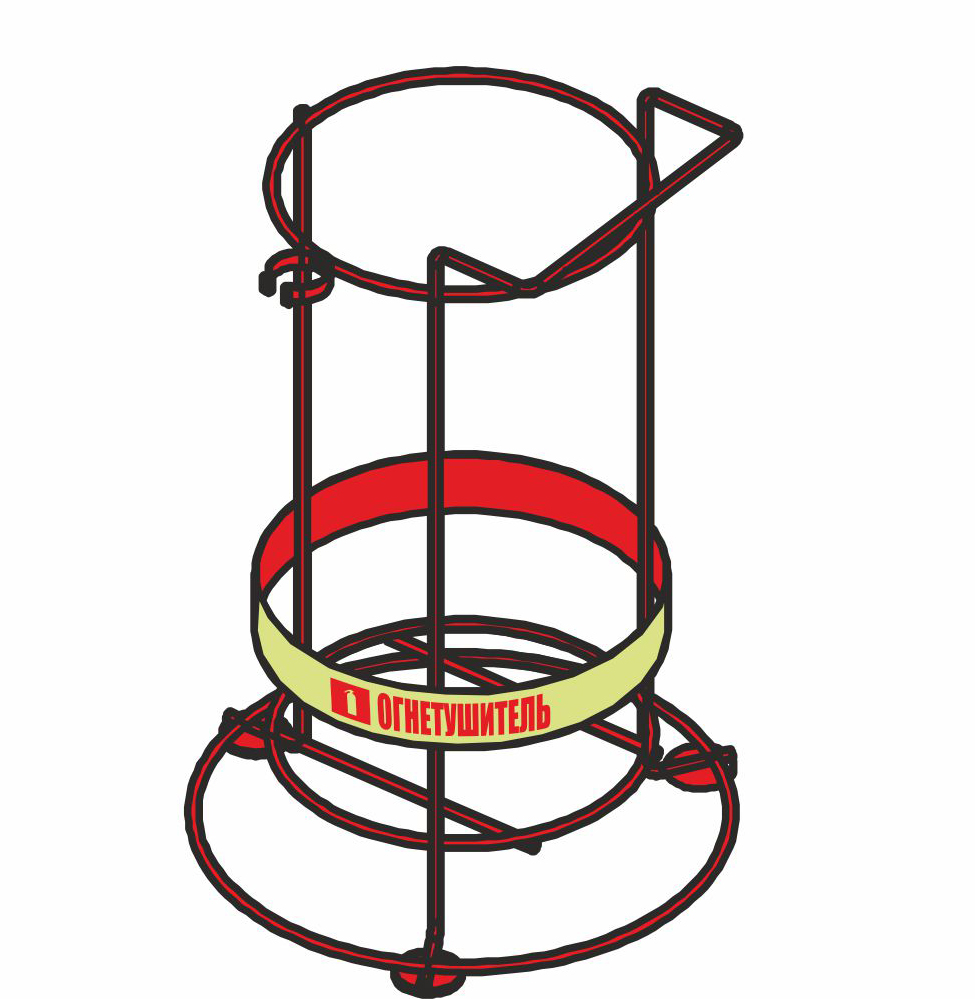 Подставка под огнетушитель